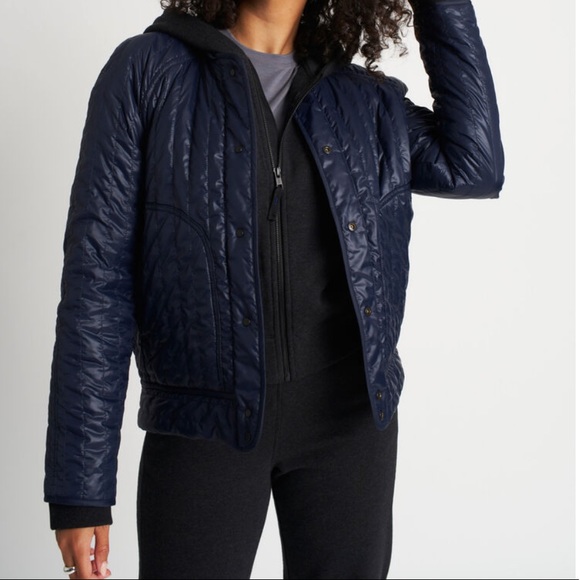 Kit and Ace Reversible Bomber Jacket (Navy) - Picture 4 of 9